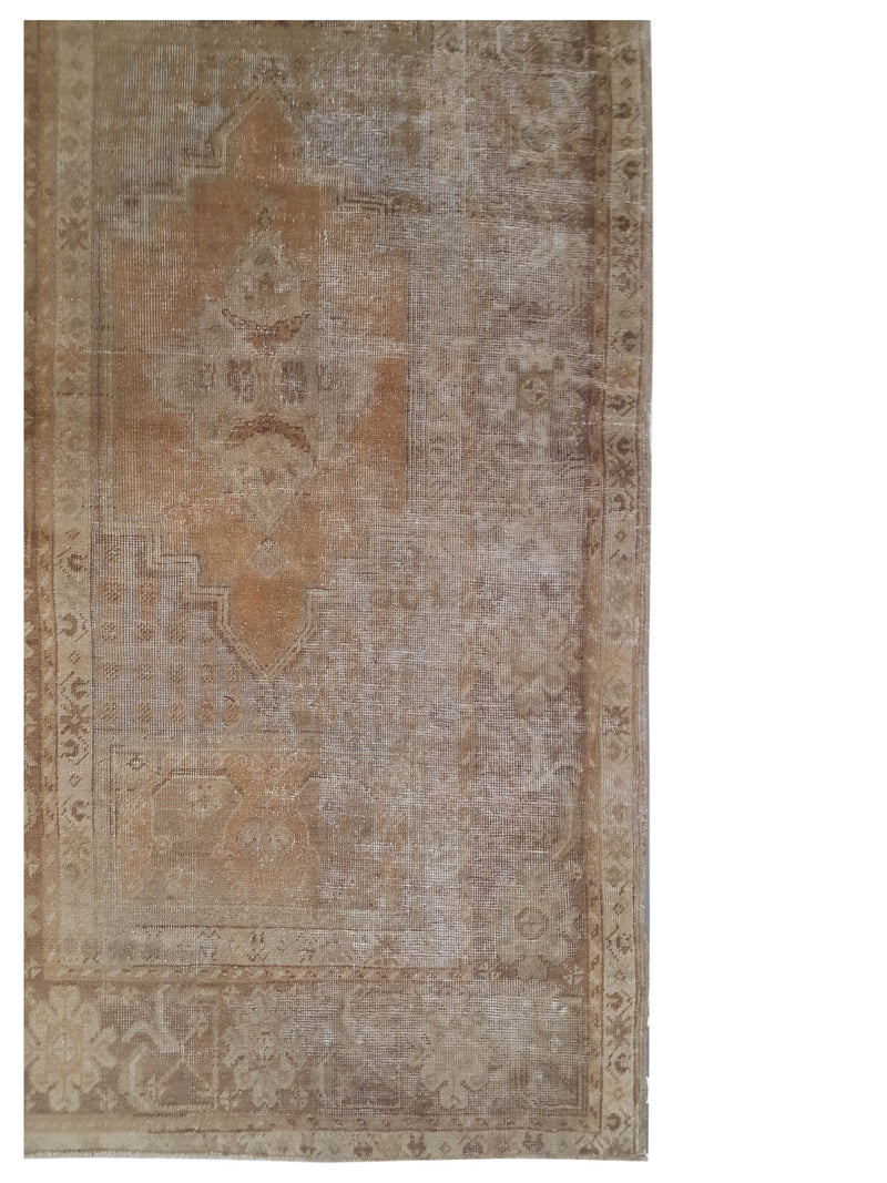 Pacific Anatolia 73793 Latte Beige Transitional Hand Knotted Rug