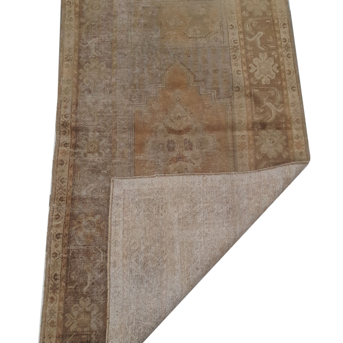 Pacific Anatolia 73793 Latte Beige Transitional Hand Knotted Rug
