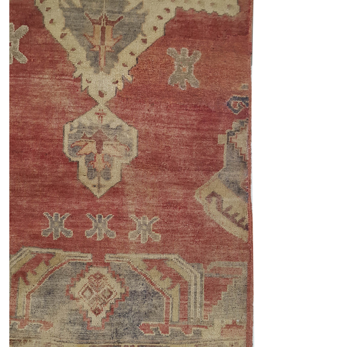 Pacific Anatolia 73794 Red Grey Transitional Hand Knotted Rug