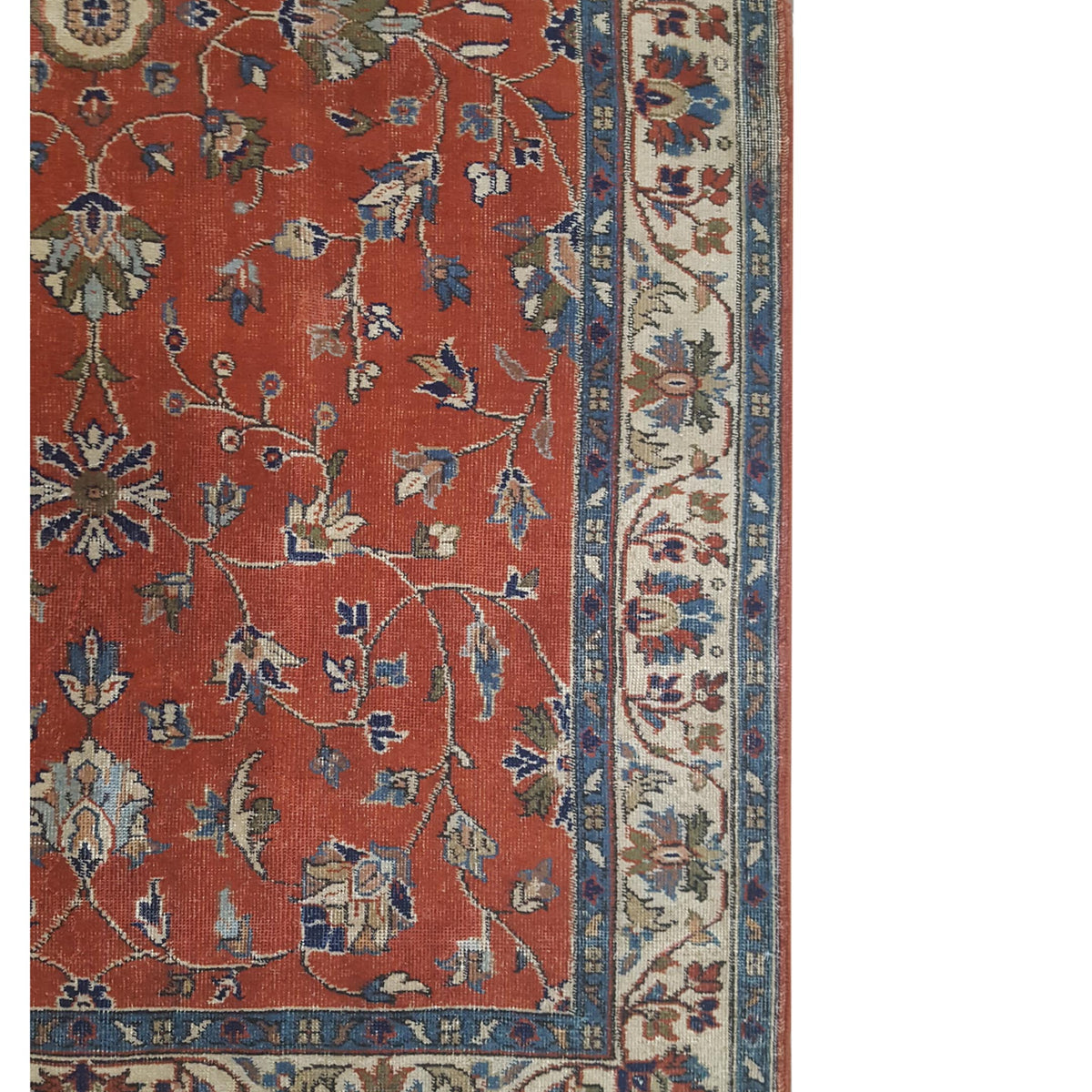 Pacific Anatolia 73795 Red Bege Transitional Hand Knotted Rug