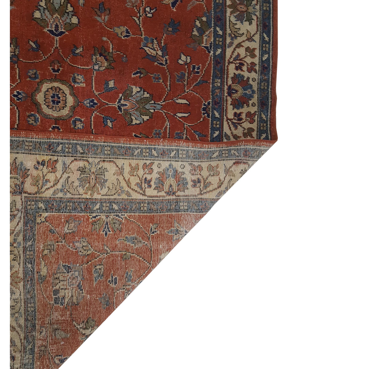 Pacific Anatolia 73795 Red Bege Transitional Hand Knotted Rug