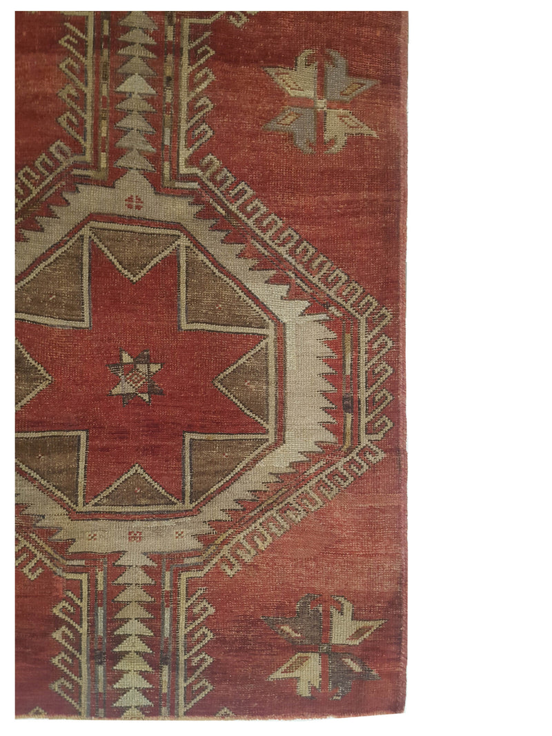 Pacific Anatolia 73799 Red Beige Transitional Hand Knotted Rug
