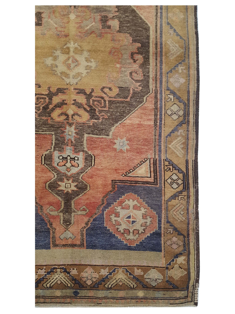 Pacific Anatolia 73800 Orange Gold Transitional Hand Knotted Rug