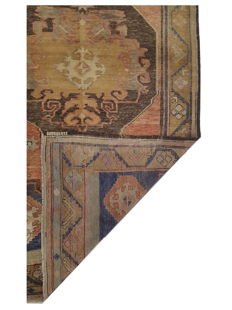 Pacific Anatolia 73800 Orange Gold Transitional Hand Knotted Rug