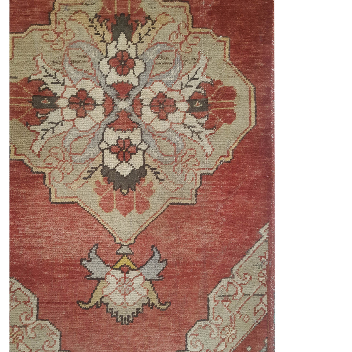 Pacific Anatolia 73803 Red Grey Transitional Hand Knotted Rug