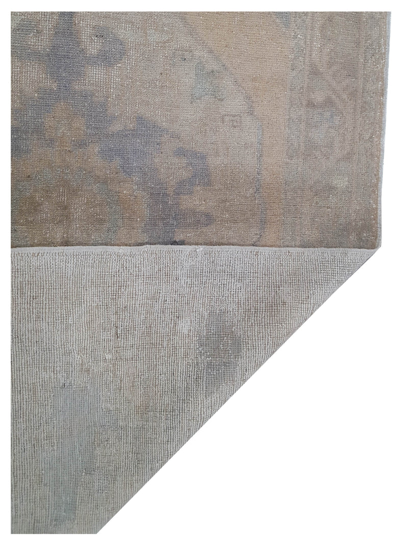 Pacific Anatolia 73813 Beige Orange Transitional Hand Knotted Rug