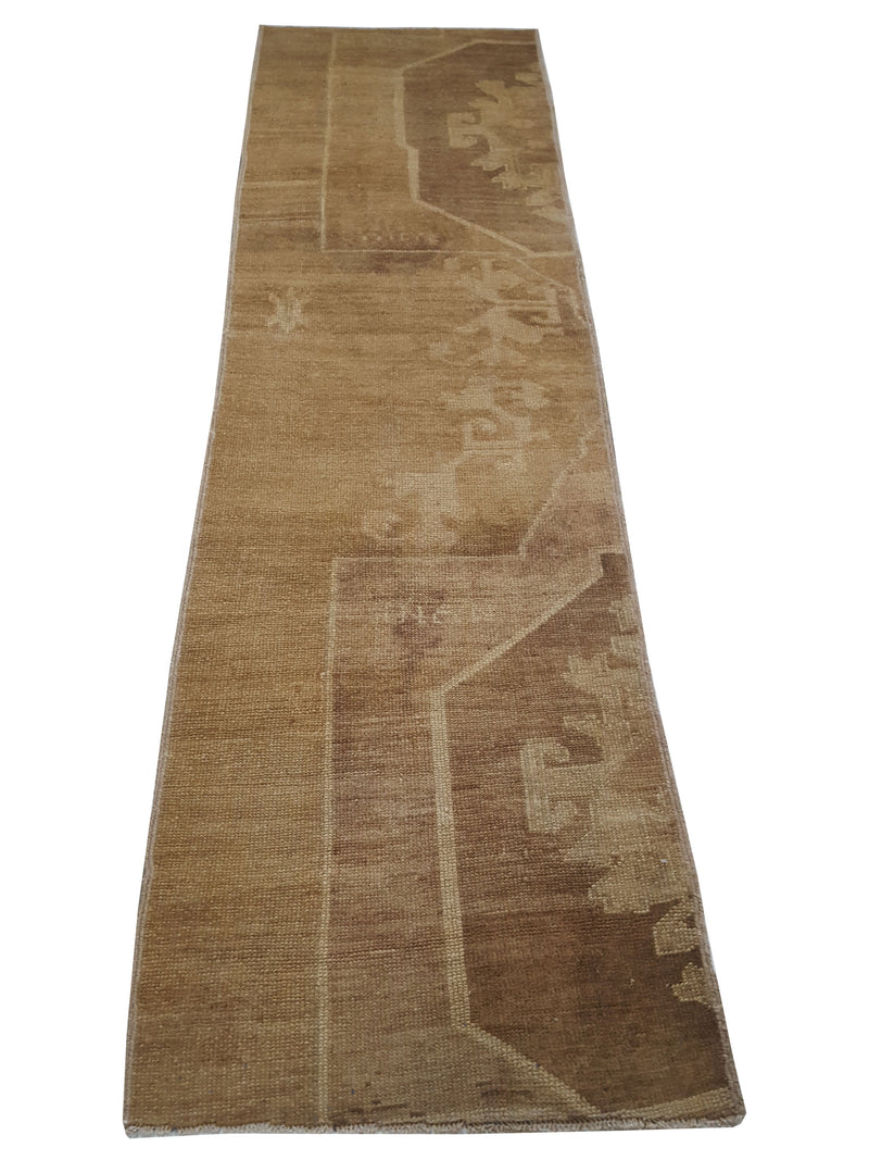 Pacific Kars 73818 Beige Camel Transitional Hand Knotted Rug