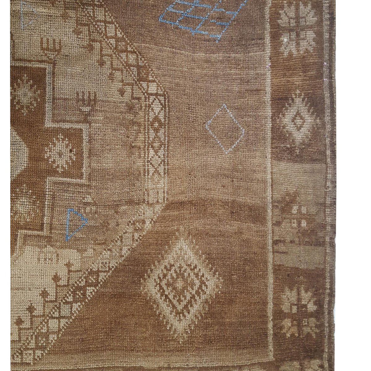 Pacific Kars 73823 Camel Beige Transitional Hand Knotted Rug