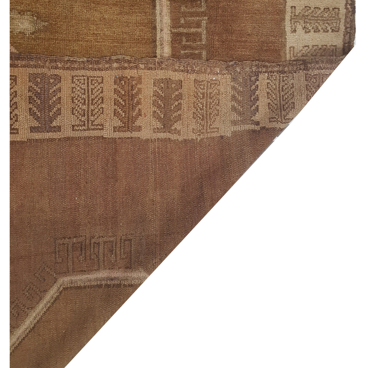 Pacific Kars 73824 Camel Beige Transitional Hand Knotted Rug