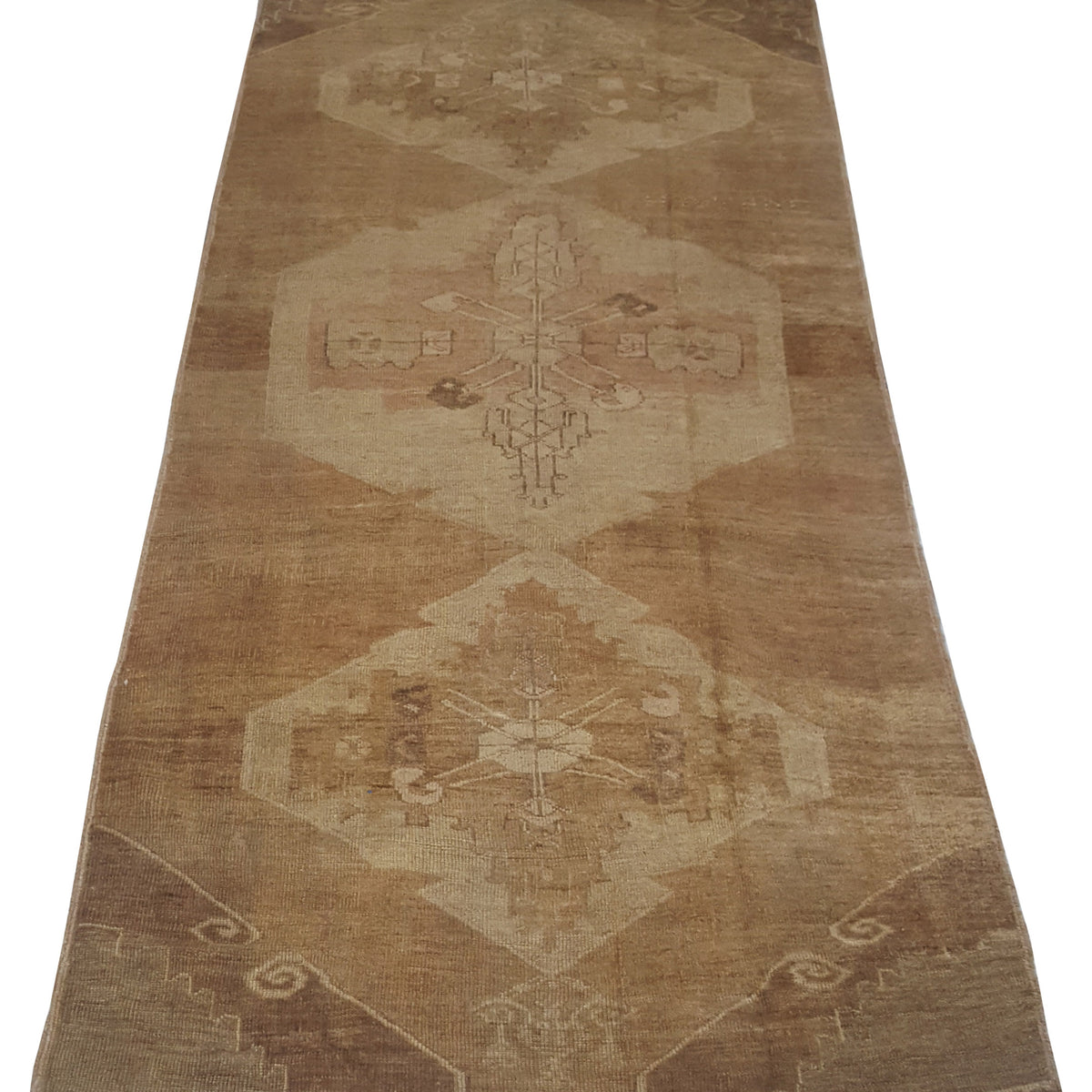 Pacific Kars 73828 Camel Beige Transitional Hand Knotted Rug