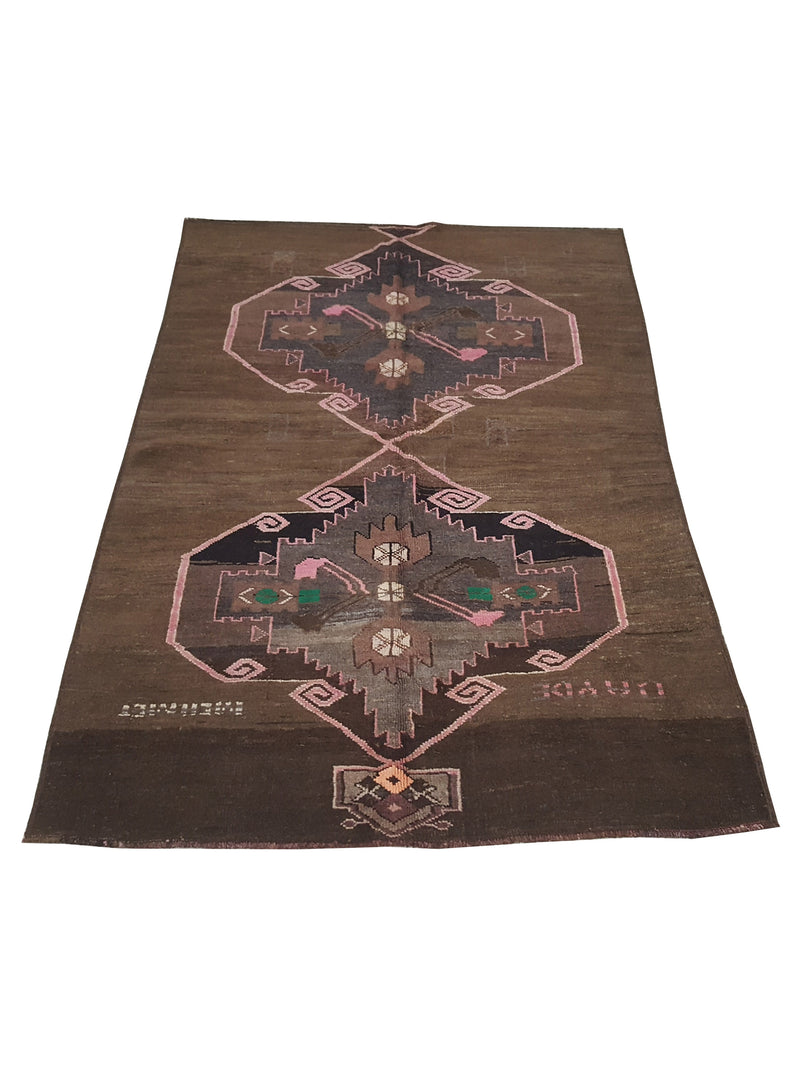 Pacific Kars 73830 Mocha Latte Transitional Hand Knotted Rug