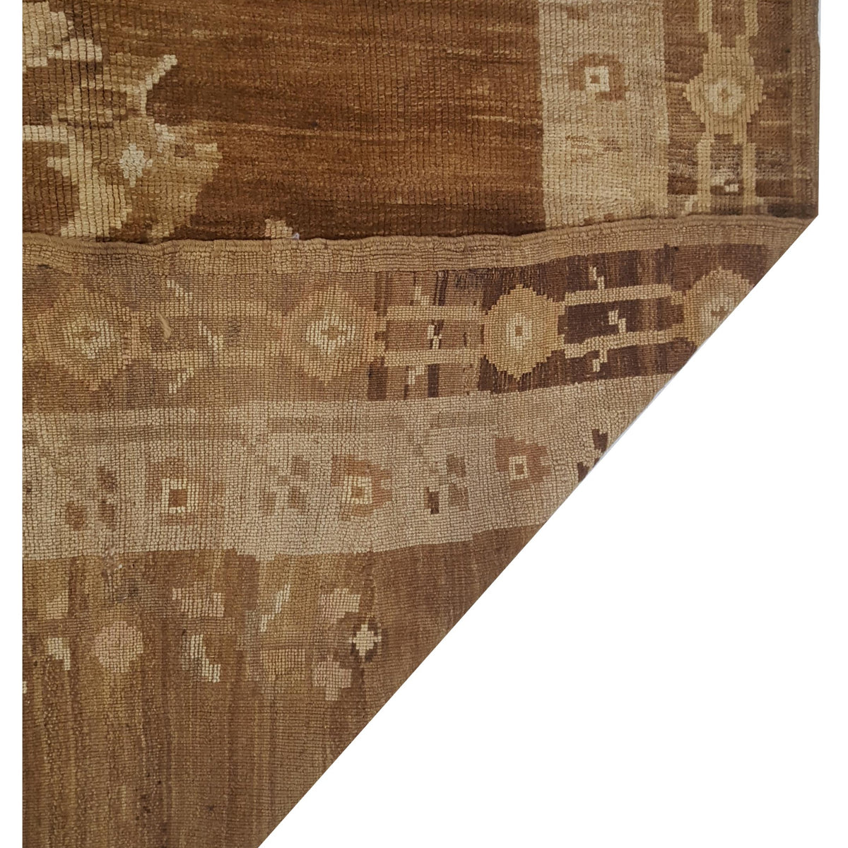 Pacific Kars 73832 Beige Camel Transitional Hand Knotted Rug