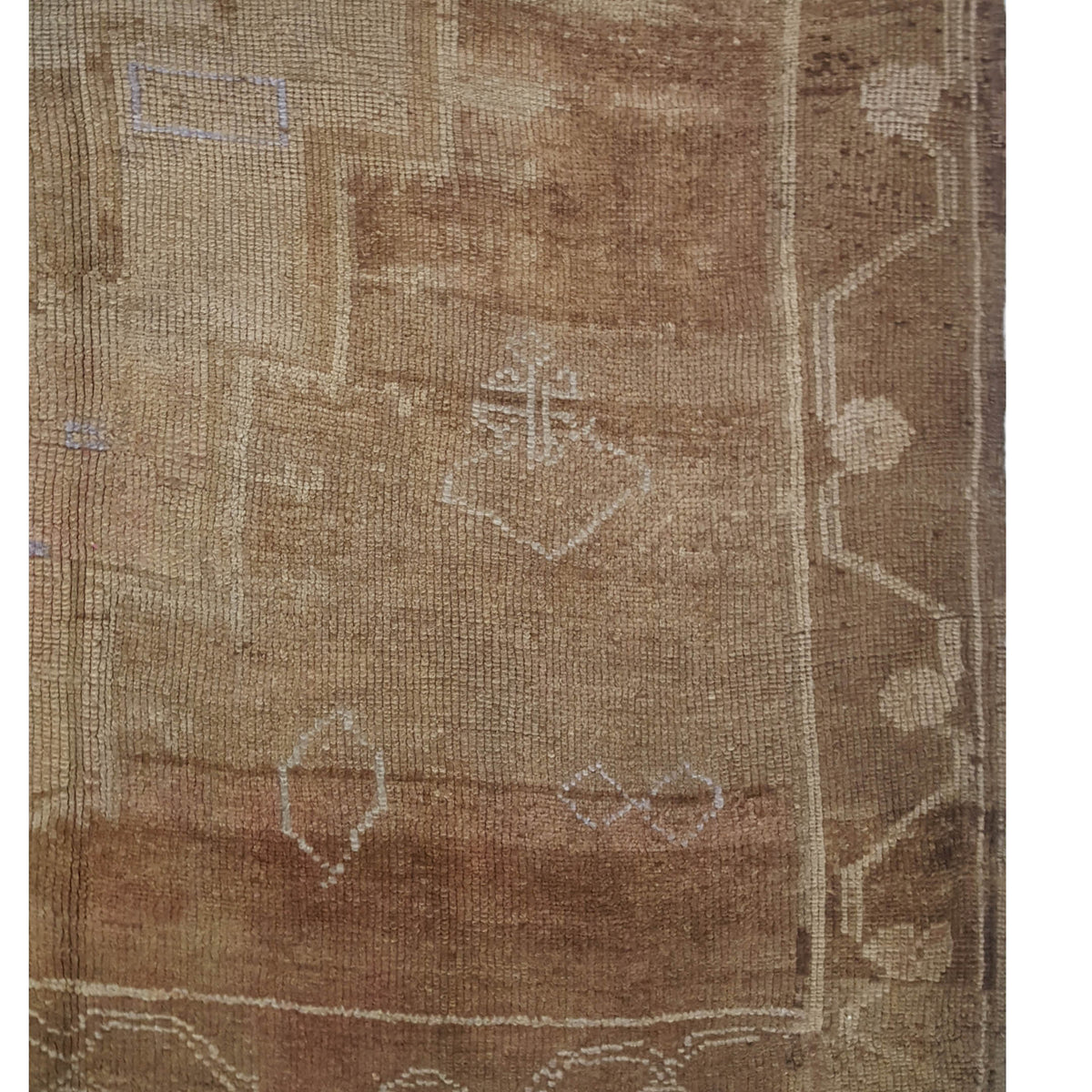 Pacific Kars 73833 Camel Beige Transitional Hand Knotted Rug