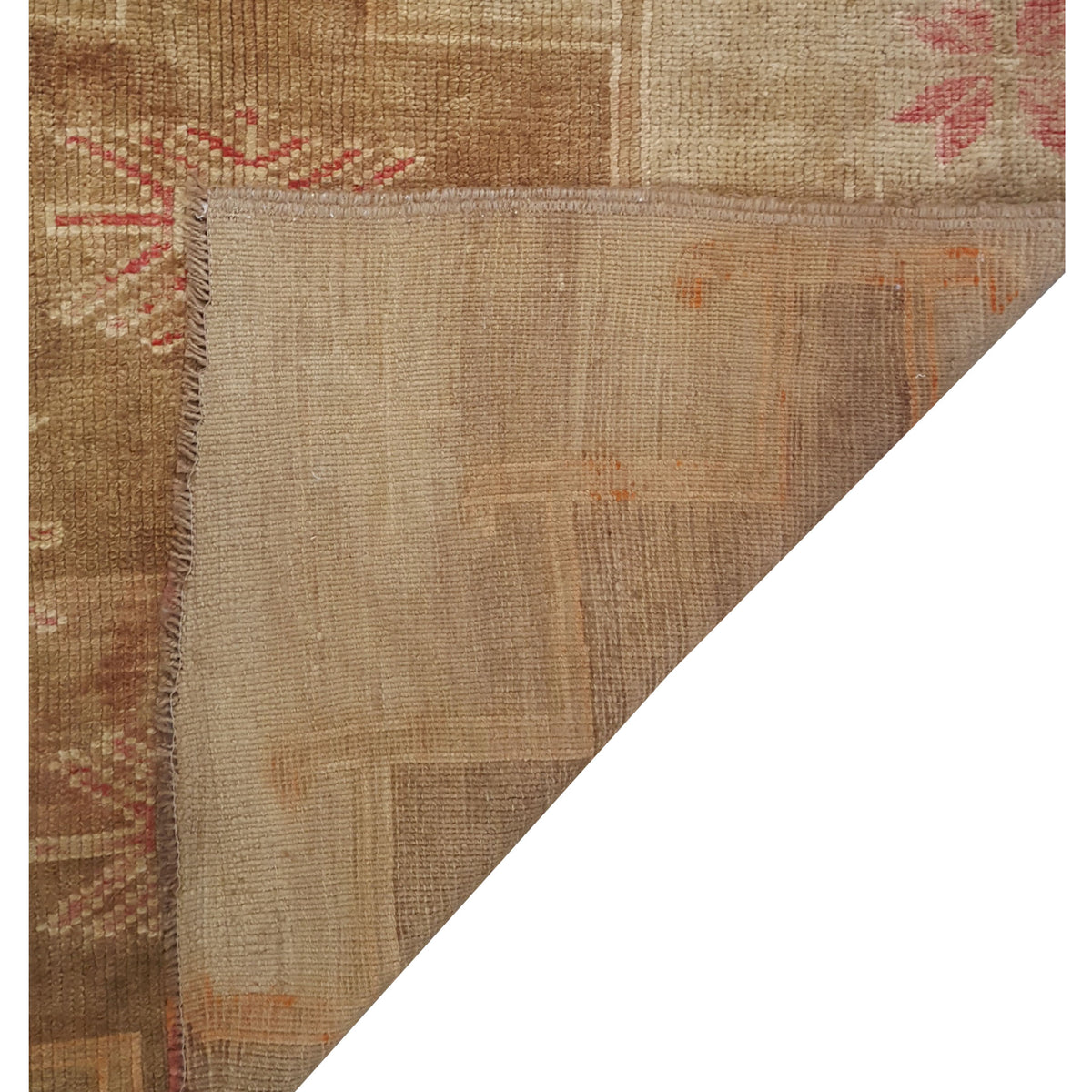 Pacific Kars 73834 Camel Beige Transitional Hand Knotted Rug