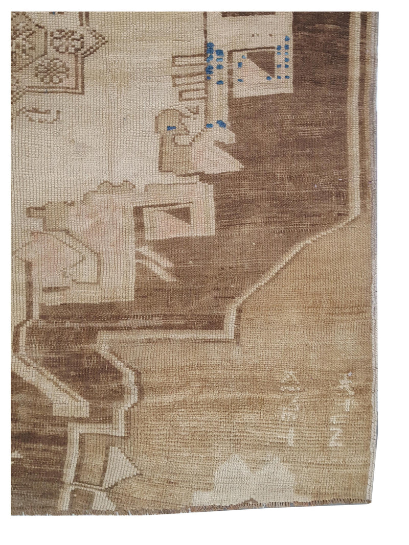 Pacific Kars 73835 Latte Camel Transitional Hand Knotted Rug