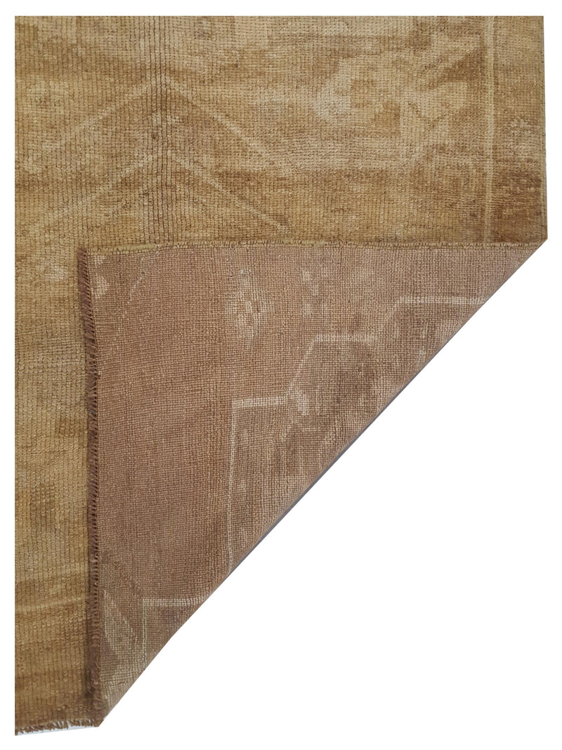 Pacific Kars 73836 Camel Beige Transitional Hand Knotted Rug