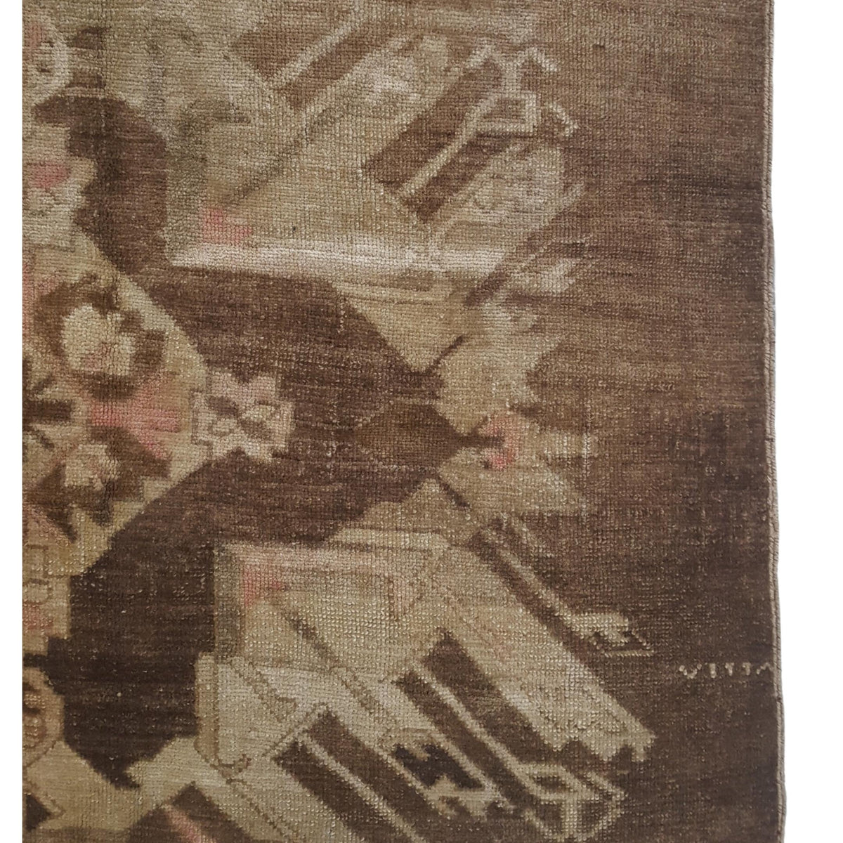 Pacific Kars 73843 Camel Latte Transitional Hand Knotted Rug