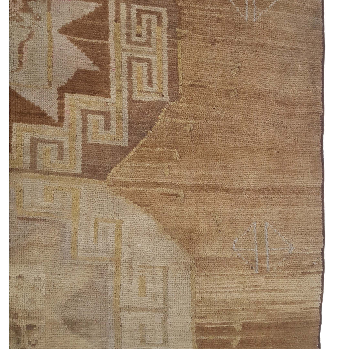 Pacific Kars 73844 Camel Latte Transitional Hand Knotted Rug
