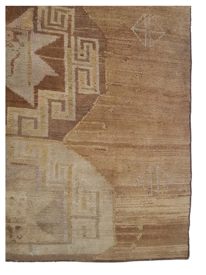 Pacific Kars 73844 Camel Latte Transitional Hand Knotted Rug