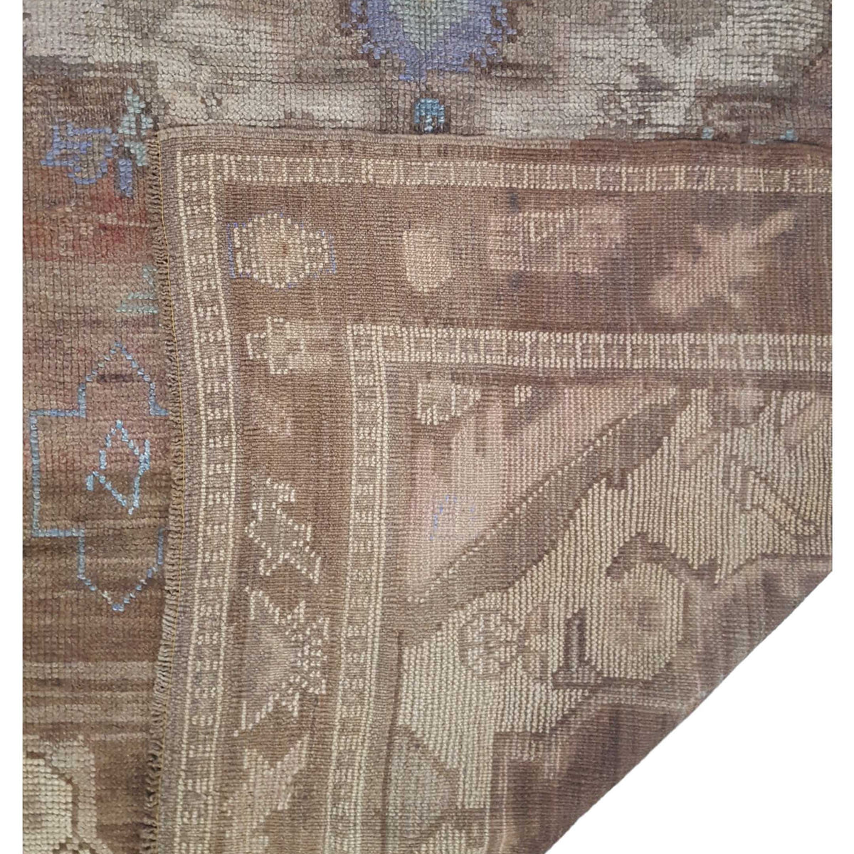 Pacific Kars 73845 Latte Beige Transitional Hand Knotted Rug