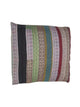 Pacific Vintage Quilt Pillow 73884 Green Burgundy Pillow Hand Knotted Rug