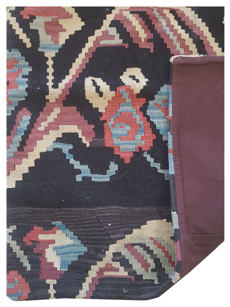 Pacific Pillow 73893 Mocha Multi Pillow Hand Knotted Rug