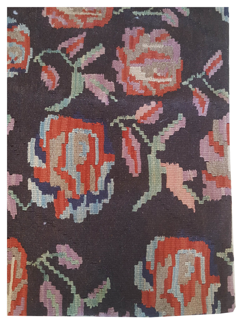 Pacific Pillow 73894 Mocha Rose Pillow Hand Knotted Rug