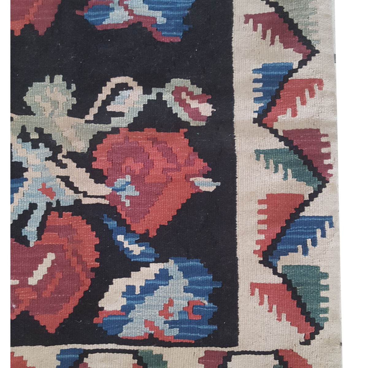 Pacific Pillow 73900 Mocha Ivory Pillow Hand Knotted Rug