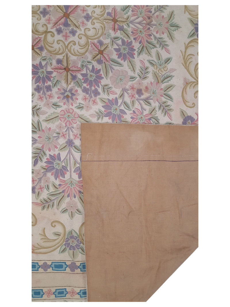 Aira Chainstich 73907 Beige Multi Traditional Flatweave Rug