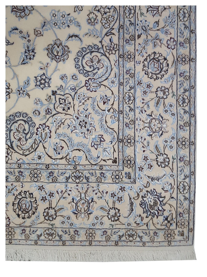Pacific Nain 73912 Ivory Ivory Traditional Hand Knotted Rug