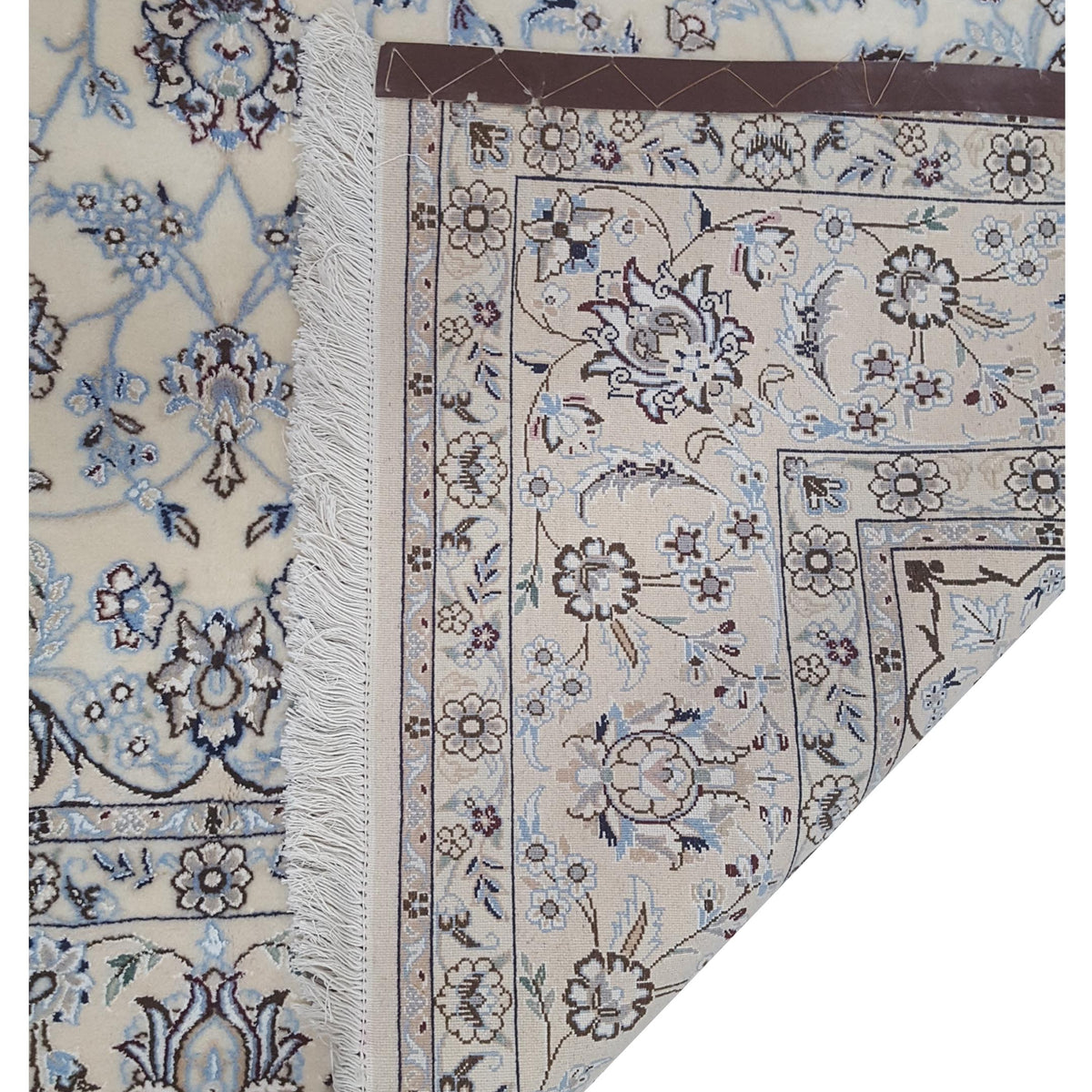 Pacific Nain 73912 Ivory Ivory Traditional Hand Knotted Rug