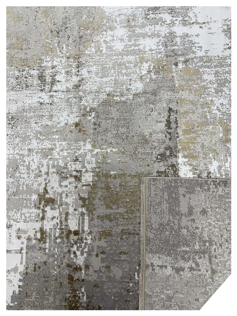 Pacific Ibiza 74037 Ivory Cream Modern Power Loom Rug