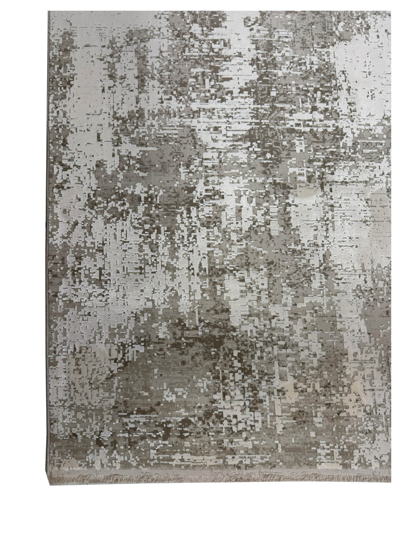 Pacific Ibiza 74038 Ivory Cream Modern Power Loom Rug