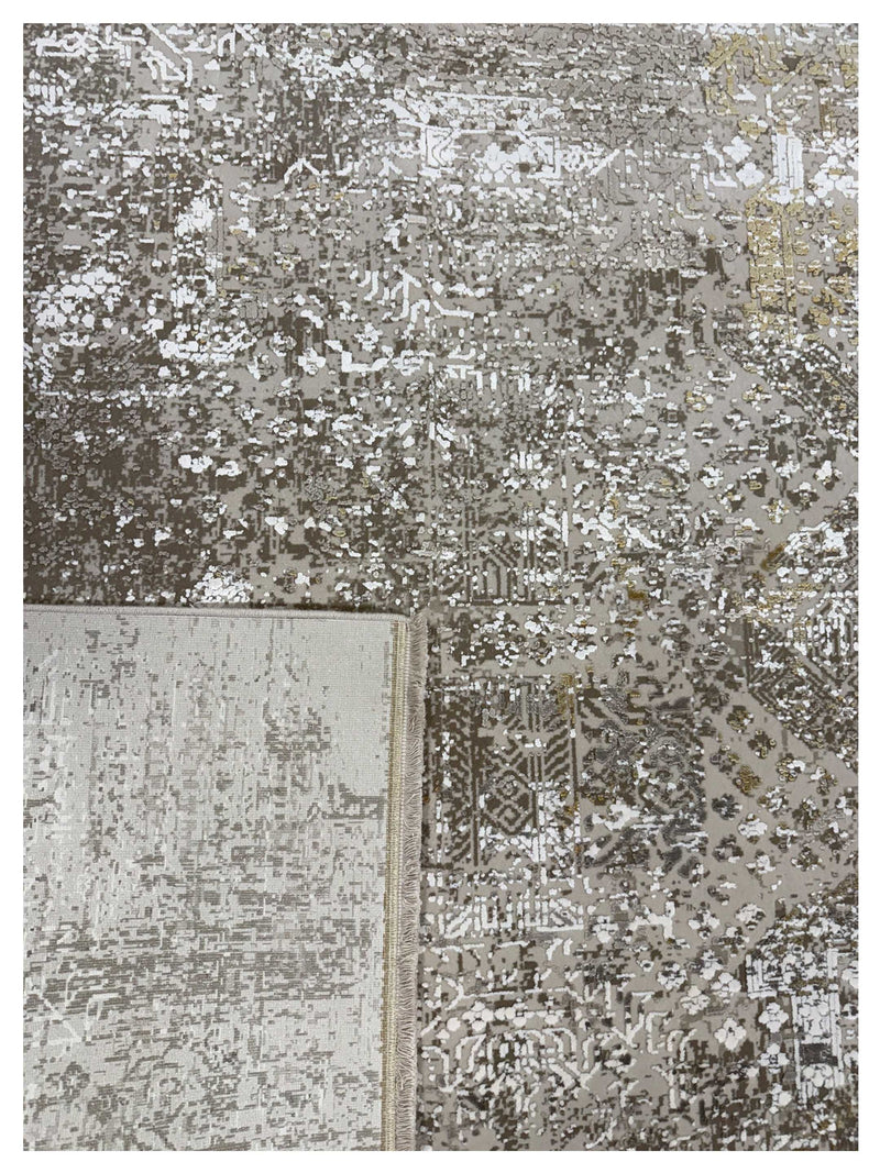 Pacific Ibiza 74039 Ivory Cream Modern Power Loom Rug