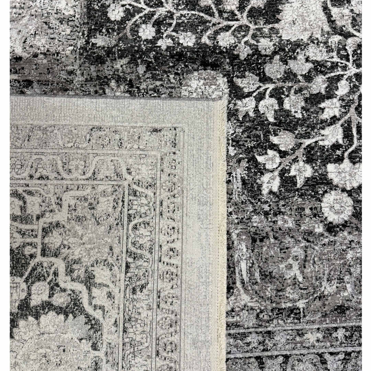 Pacific Ibiza 74040 Ivory Cream Modern Power Loom Rug