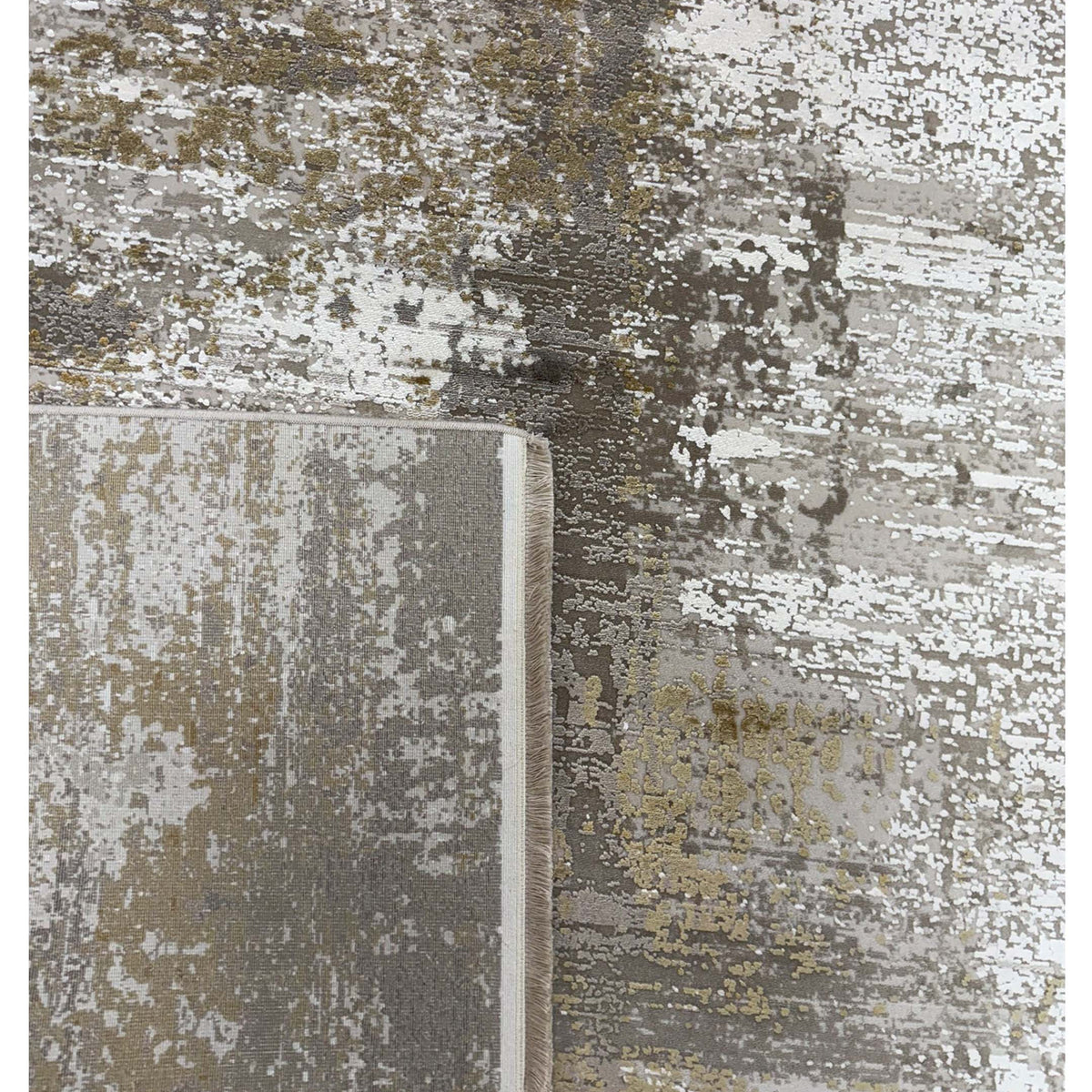 Pacific Ibiza 74043 Ivory Cream Modern Power Loom Rug