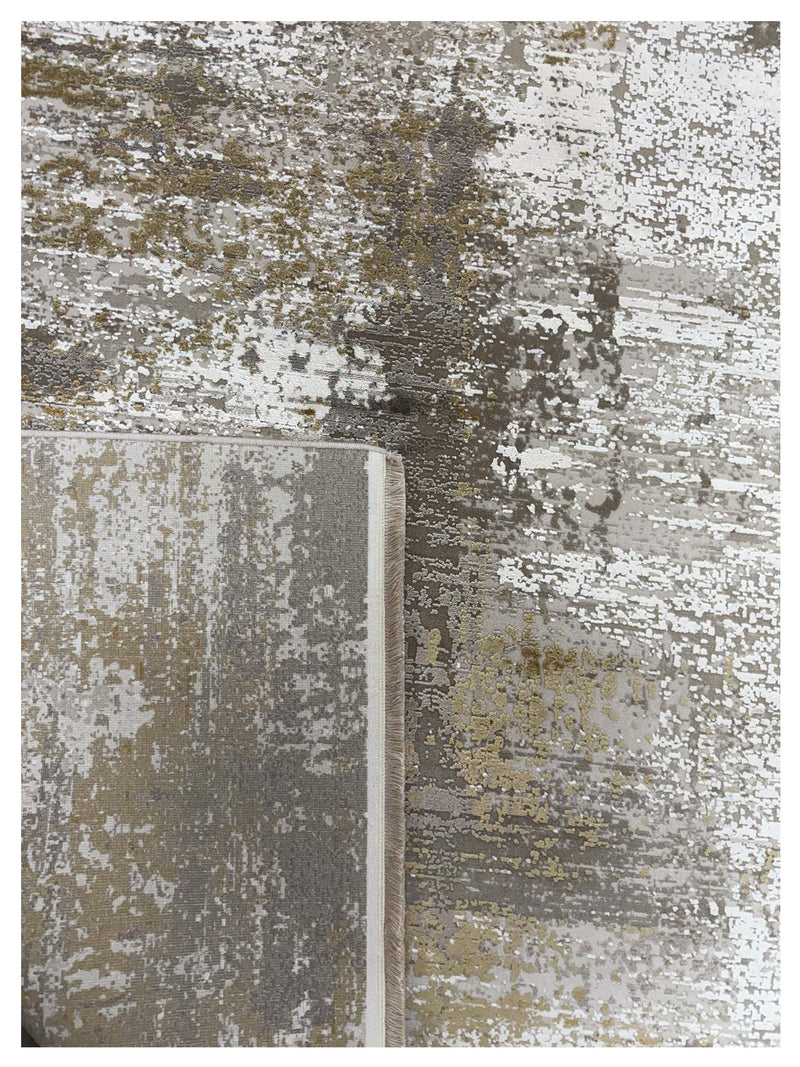 Pacific Ibiza 74043 Ivory Cream Modern Power Loom Rug