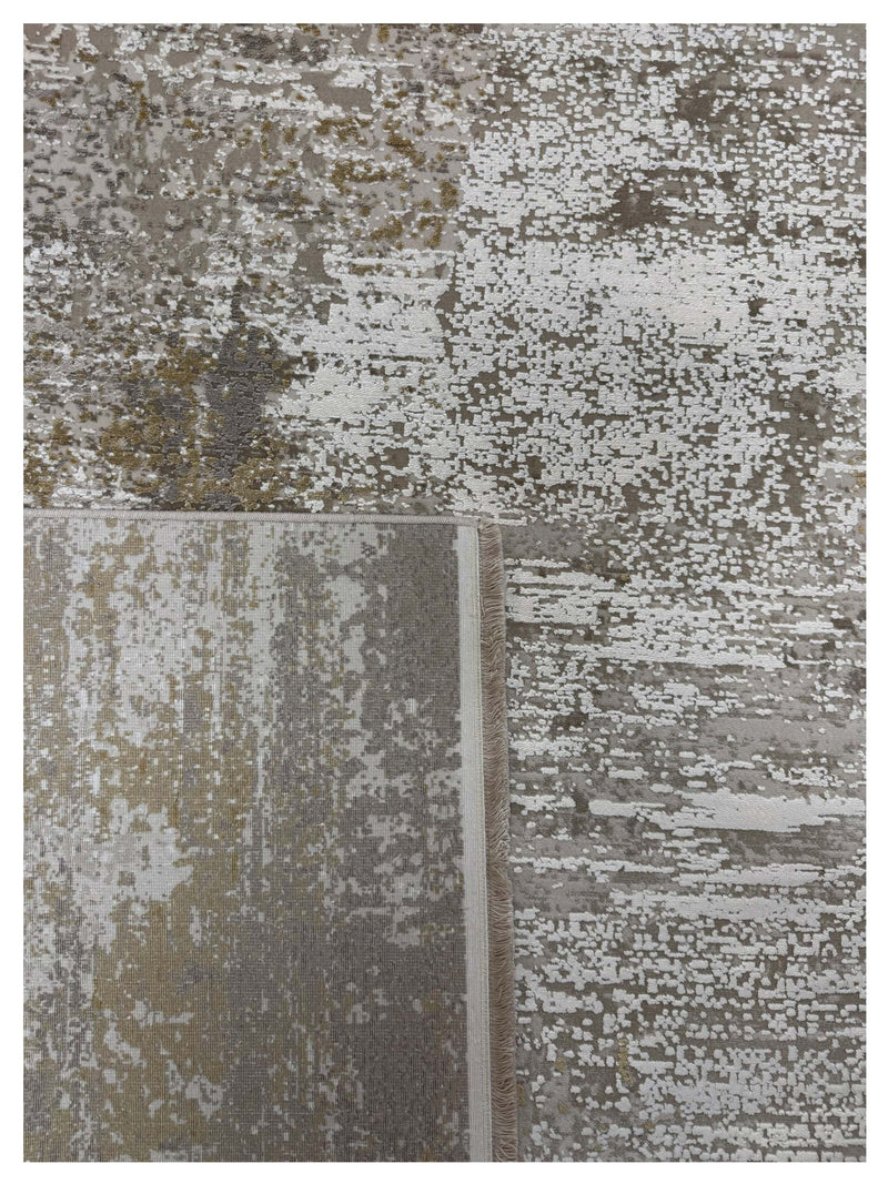 Pacific Ibiza 74044 Ivory Cream Modern Power Loom Rug