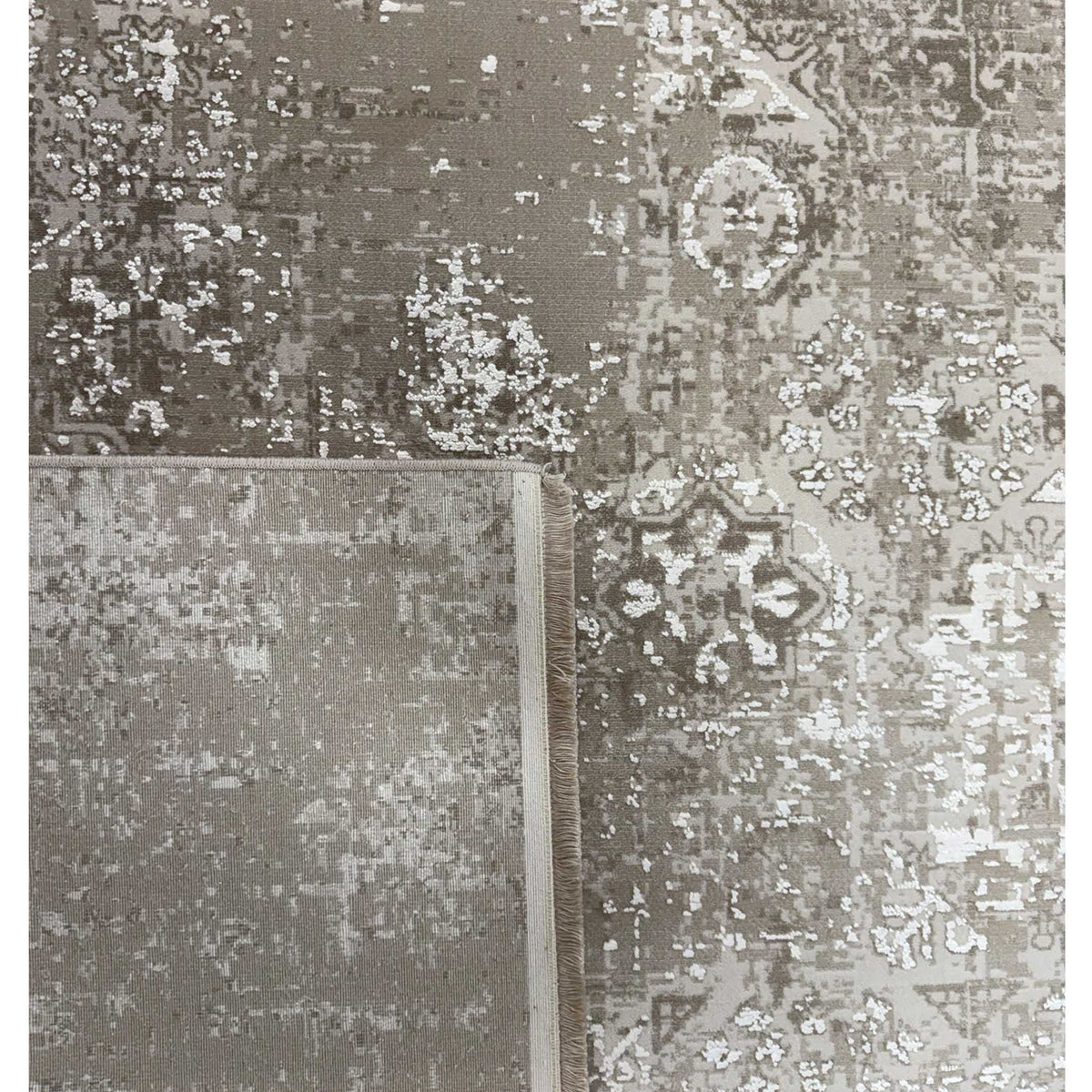 Pacific Ibiza 74046 Ivory Cream Modern Power Loom Rug