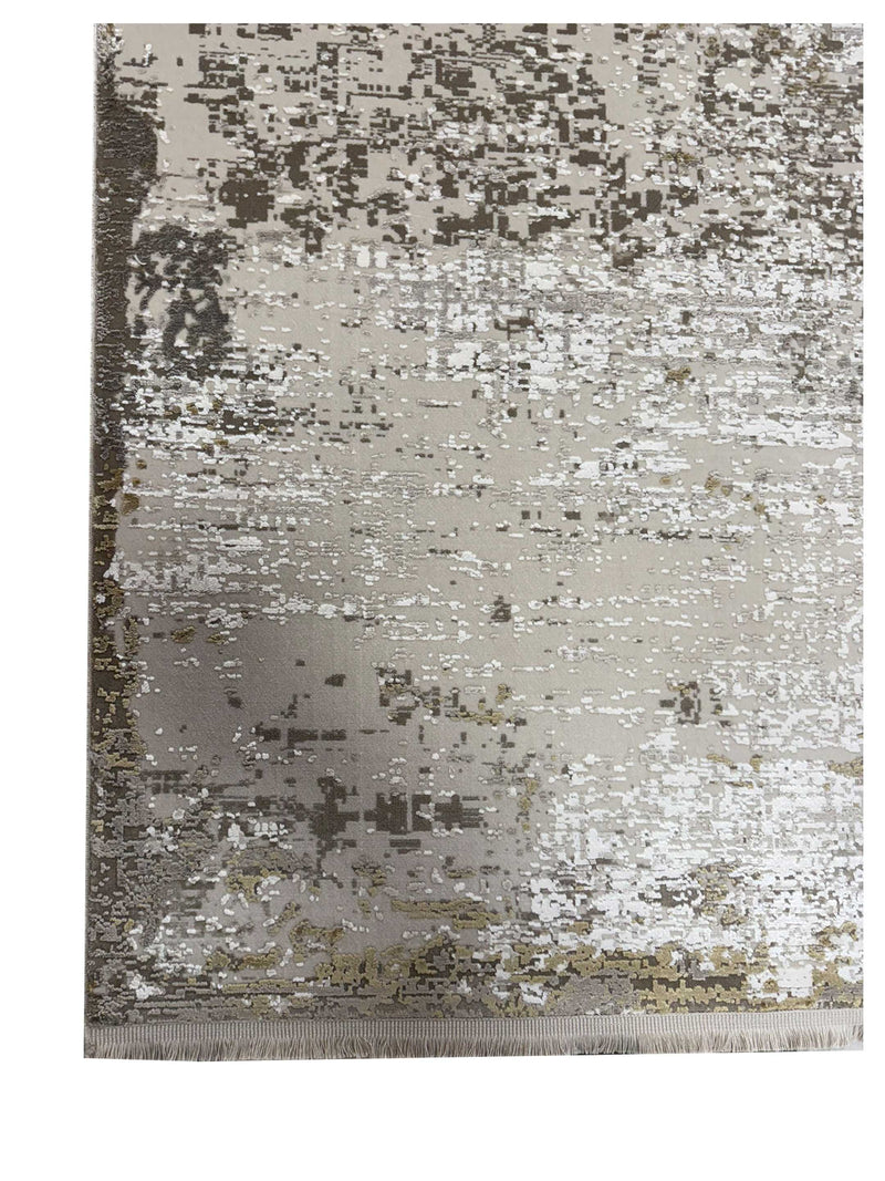 Pacific Ibiza 74047 Ivory Cream Modern Power Loom Rug