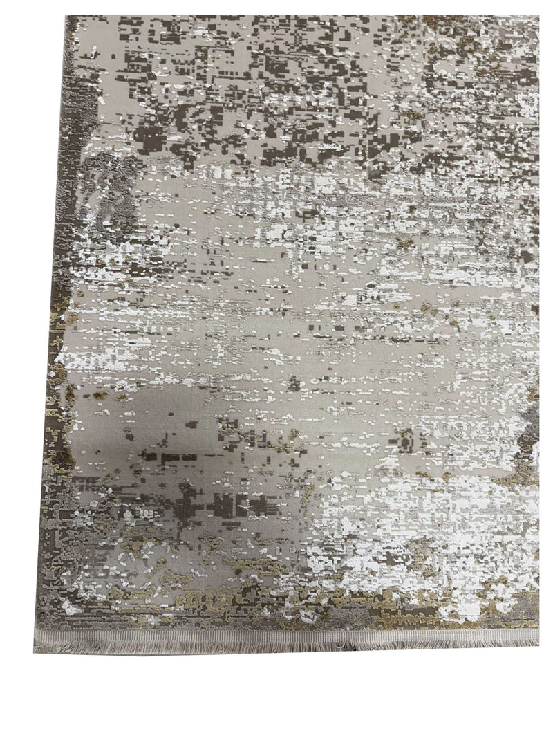 Pacific Ibiza 74048 Ivory Cream Modern Power Loom Rug