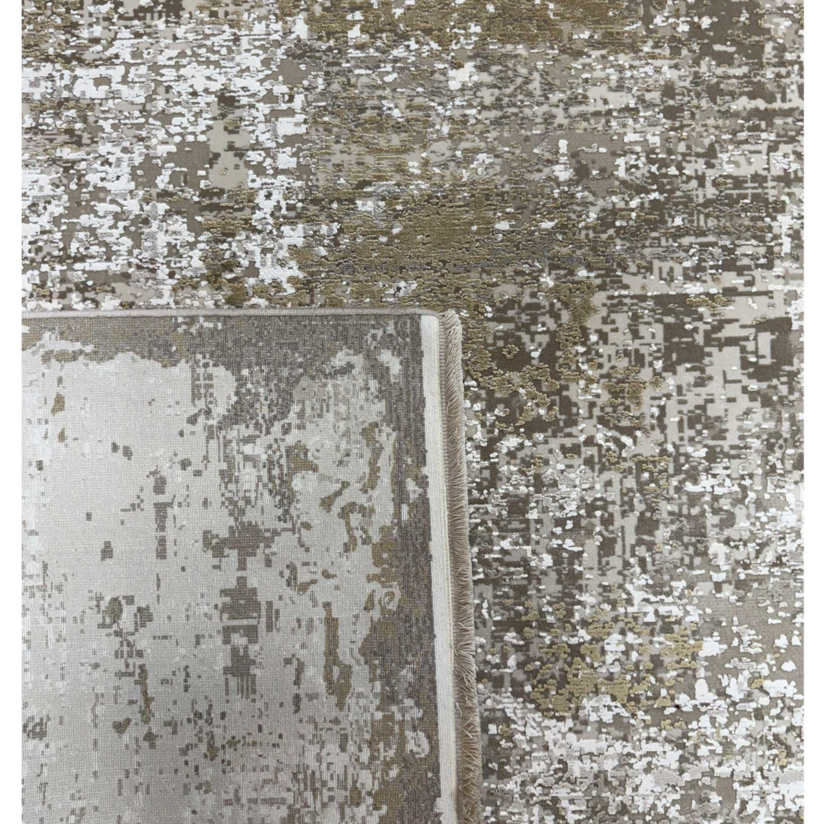 Pacific Ibiza 74048 Ivory Cream Modern Power Loom Rug