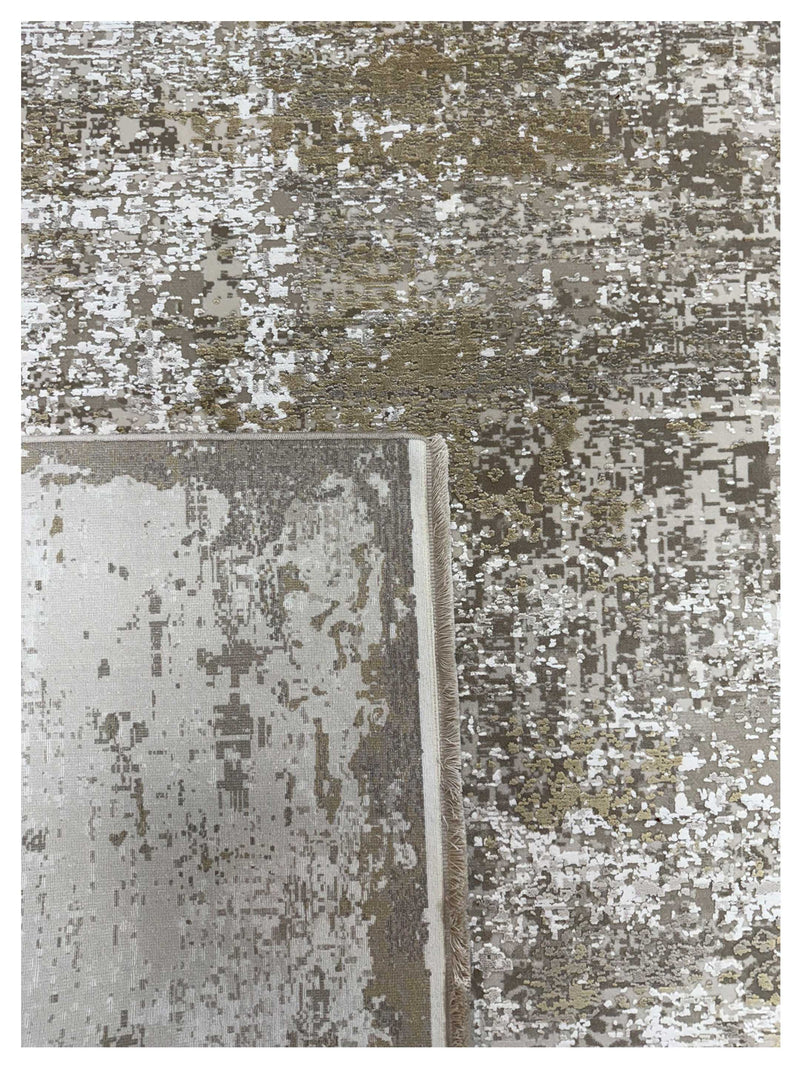 Pacific Ibiza 74048 Ivory Cream Modern Power Loom Rug