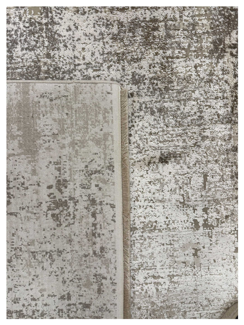 Pacific Ibiza 74051 Ivory Cream Modern Power Loom Rug