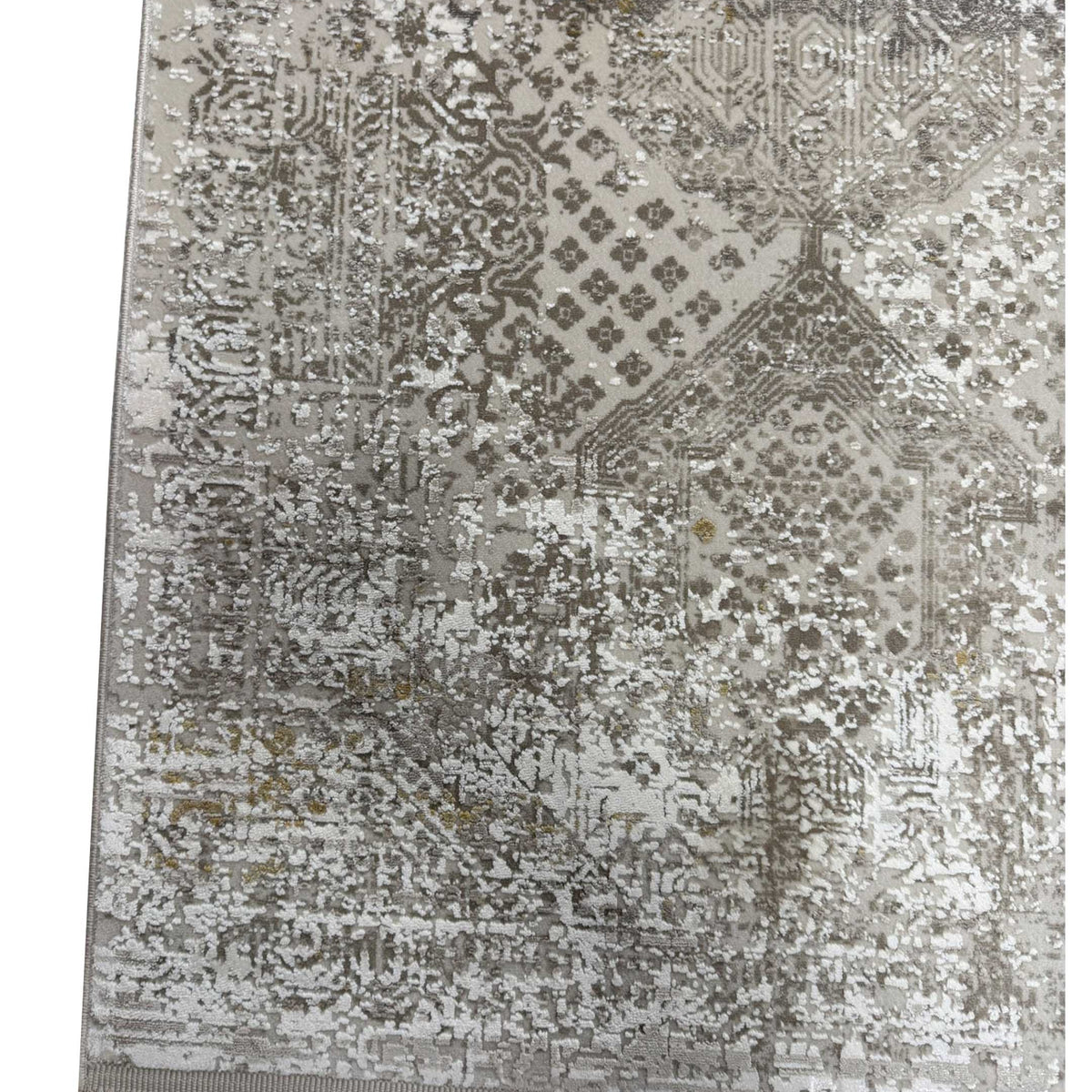 Pacific Ibiza 74053 Ivory Cream Modern Power Loom Rug