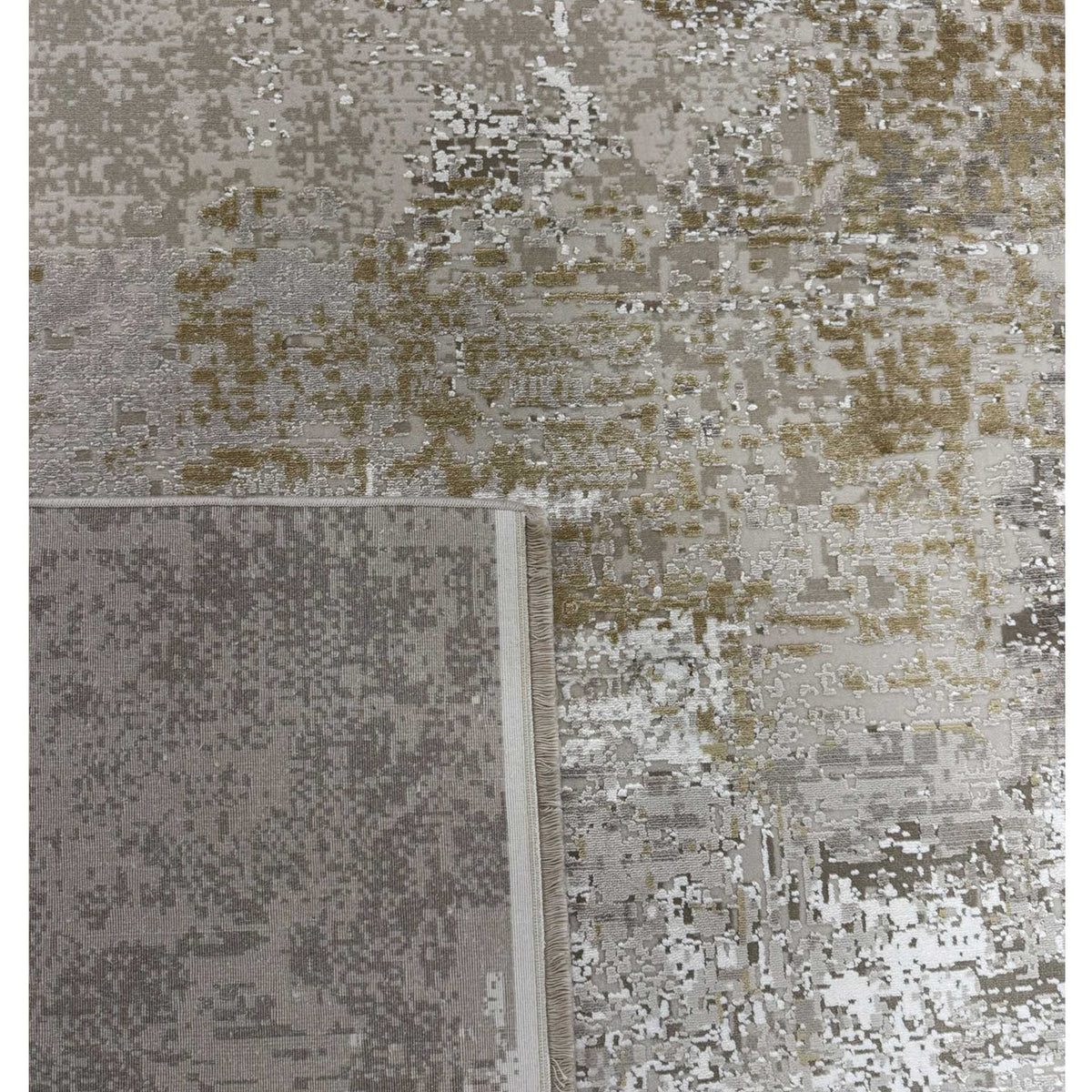 Pacific Ibiza 74055 Ivory Cream Modern Power Loom Rug