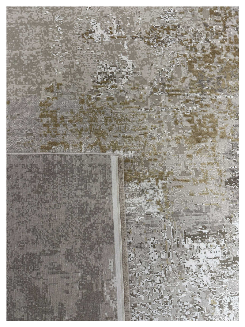Pacific Ibiza 74055 Ivory Cream Modern Power Loom Rug