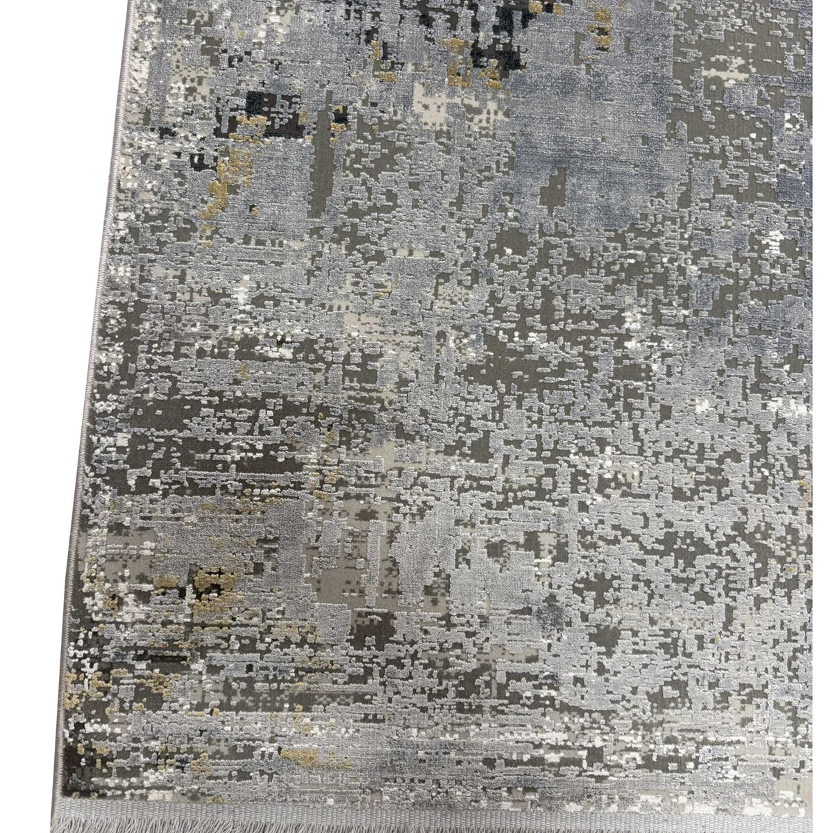 Pacific Ibiza 74056 Ivory Grey Modern Power Loom Rug