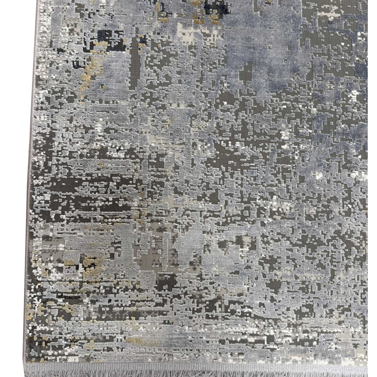 Pacific Ibiza 74058 Ivory Grey Modern Power Loom Rug