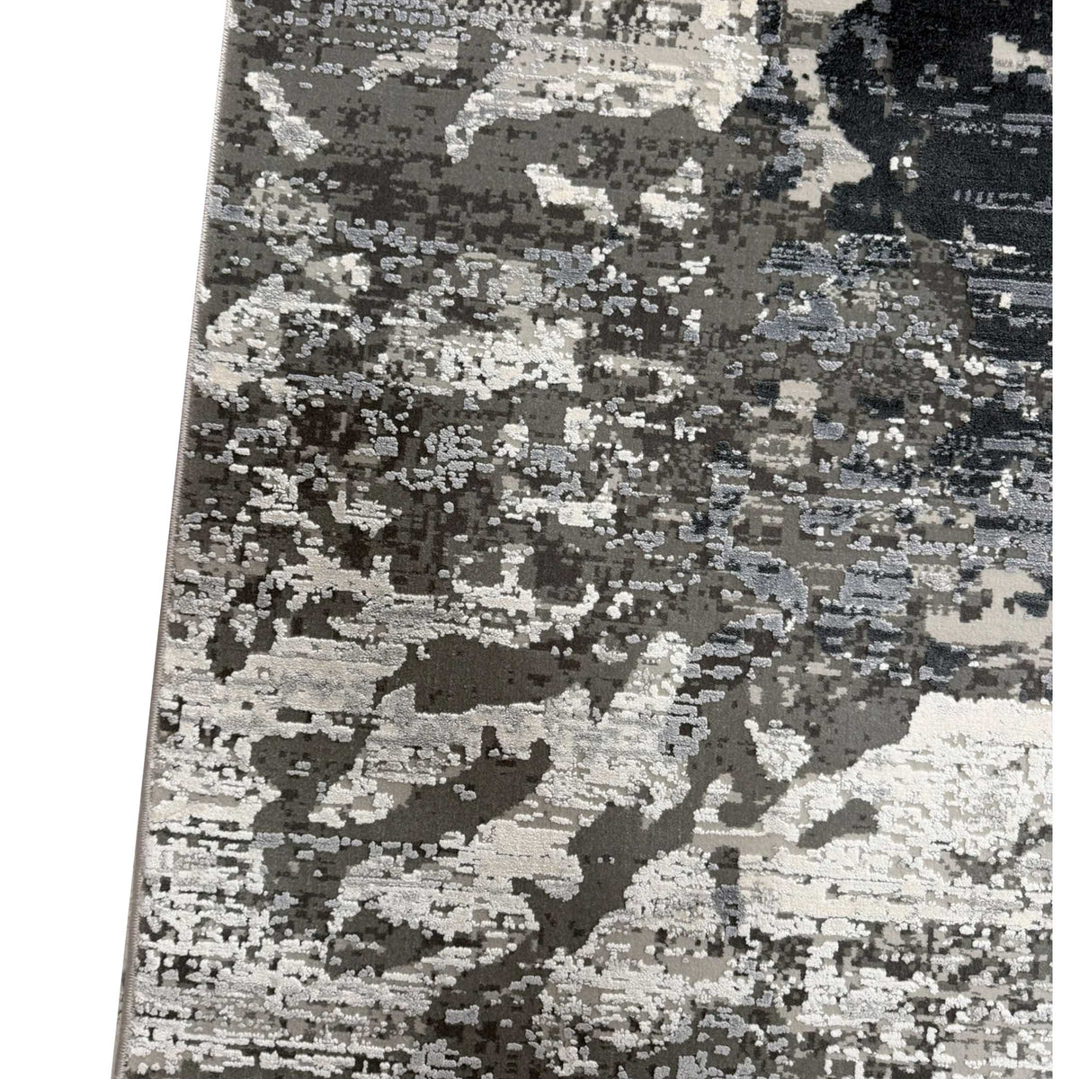Pacific Ibiza 74059 Ivory Grey Modern Power Loom Rug